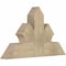 Ekena Millwork Richland Rough Sawn Timber Gable Bracket, Douglas Fir, 36"W x 21"H x 4"D x 6"F, 14/12 Pitch GBW036X21X0406RIC00RDF - alternate 3
